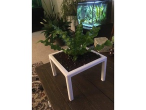 modern planter design plants pot 3d print model - Mito3D