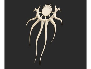 cthulhu cultist pendant call necklace 3d print model - Mito3D