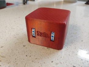 safe box multicolor dials 3d print model - Mito3D