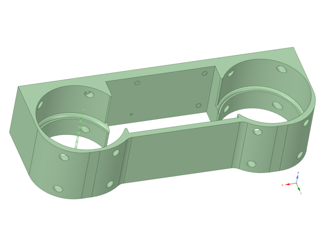 défenseur cubby box extension le 3D print model - Mito3D