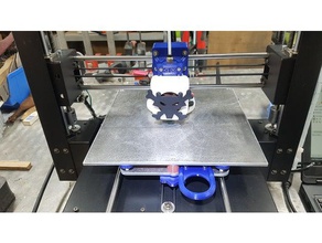 anycubic i3 mega y-carriage sled sp2 three point leveling 3 level ai3mega axis y carriage bed fr4 i3mega ultrabase marlin 119 mesh mosfet mount pertinax schmelzerboy silicone heater ssr 3d print model - Mito3D