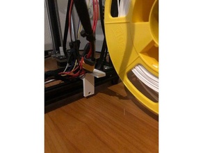 ender-5 support cable 3d print model - Mito3D