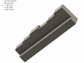 Brücke Sattel Messgerät Links 3d print model - Mito3D