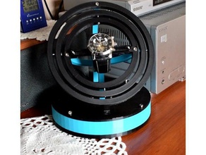 gyro Uhrenbeweger arduino automatische Automatik-Uhr Automatik diy home Hause gemacht die Mechatronik Polen Zeit uttech Uhr 3d print model - Mito3D