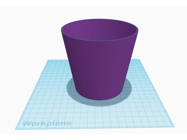 pencil cup 3D print model - Mito3D