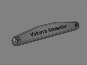 vaterra ascender bumper bracket delete 3d print model - Mito3D