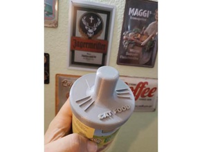 macs 400g cat food lid 3d print model - Mito3D