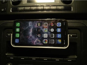 iphonex carcd titulaire 3d print model - Mito3D