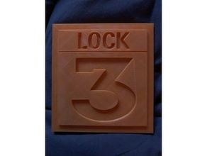 drew lock broncos nameplate logo denver 3d print model - Mito3D