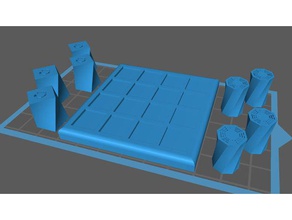 résumé jeu zen abstraite de plateau gamepiece 3d print model - Mito3D