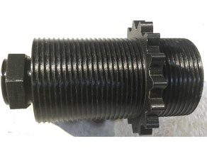 filament spool holder ender 3 pro hatchbox spoolholder spool-Halter spool-mount 3d print model - Mito3D