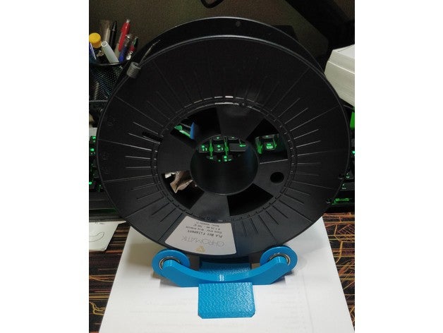 supporto bobine verticali alloggiamento verticale porta bobina 3D print model - Mito3D