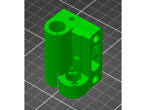 improved mk3s x end idler prusa i3 axis 3d print model - Mito3D