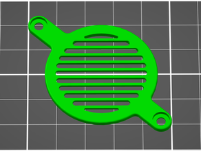 mk3s ventilateur protège-doigts fan doigt grille de calandre la garde prusa i3 3d print model - Mito3D