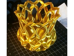 cesta de oro 3d print model - Mito3D