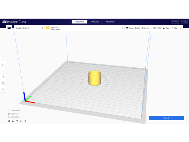 kol bonza kit 3D print model - Mito3D