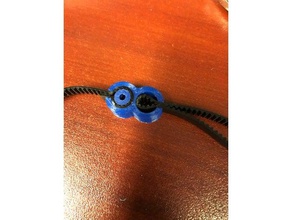 belt motor connector 6mm 3d print model - Mito3D