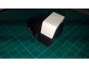 wyze Sinn Bewegungs-sensor-Wand-Ecke flache Montage-set 3d print model - Mito3D