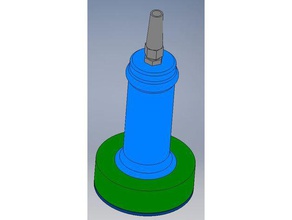 si-8b geiger mueller tubo de la tubería revestimiento geiger-muller geigercounter contador 3d print model - Mito3D