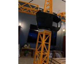 toy crane base repair 3d print model - Mito3D
