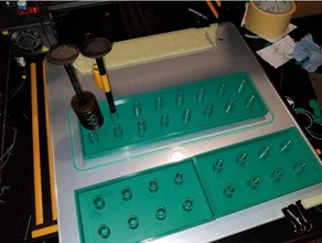 subaru boxer valve spring tray 3d print model - Mito3D