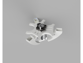 e3d v6-kossel rostock delta-Effektor delta kossel 3d print model - Mito3D