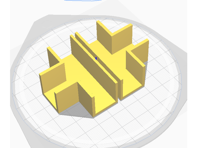 dvd-Hülle-Anschluss rack 3D print model - Mito3D