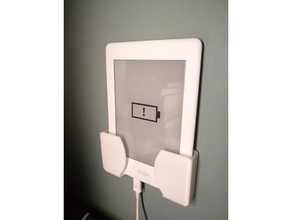 kindle paperwhite wall mount holder 3d print model - Mito3D