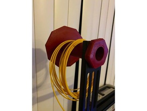 ender 3 sciolto alloggiamento creality filamento della bobina di titolare il dado spool spoolholder porta 3d print model - Mito3D
