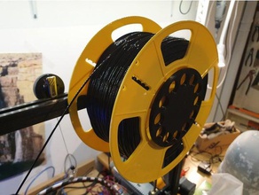 2020 filamento supporto della bobina estrusione monte di titolare 3d print model - Mito3D