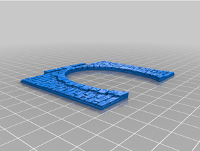 modeltrain portal h0 escala 3d print model - Mito3D