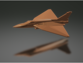 hal tejas mark1 3dmodel aircraft fighter iaf india lca model 3d print model - Mito3D