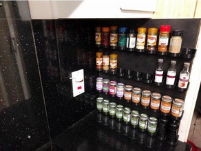 wall mounted spice rack spicerack 3d print model - Mito3D