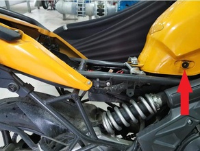 sönümleyici kauçuk sönümleme kawasaki 92160-1613 motosiklet 3d print model - Mito3D