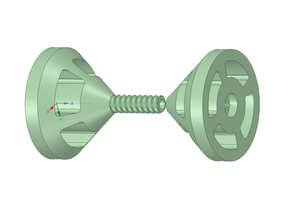bobine de filament l'adaptateur creality ender 3 personnalisables ender3 support la mise à niveau 3d print model - Mito3D