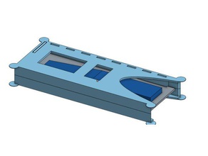Klarinette reed case 3d print model - Mito3D