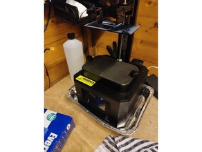 creality ld-002r resin vat cover 3d printer creatily sla 3d print model - Mito3D