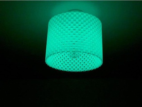glowing lampshade glow dark 3d print model - Mito3D