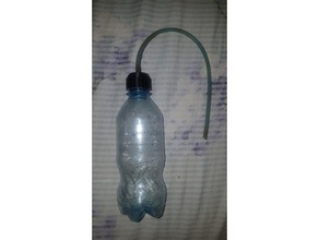 nozzle plastic bottle under tube 3d print model - Mito3D
