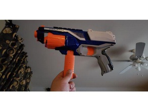 nerf impugnatura anteriore in 2 pezzi 3d print model - Mito3D