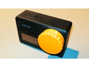 sj8 sjcam pro plus hava lens kapağı eylem kamera kapak artı korumak spor 3d print model - Mito3D