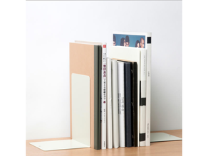muji prenota fine libro bookshelf minimo organizzatore 3d print model - Mito3D
