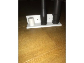 halterung f r staubsauger aufs tze bracket attachment holder vacuum cleaner 3d print model - Mito3D
