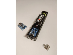 Una batteria di 18650 li-ion, caricabatterie 3d print model - Mito3D