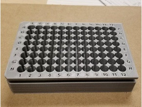96 multiwell plate automation chemistry high-throuhgput laboratory science 3d print model - Mito3D
