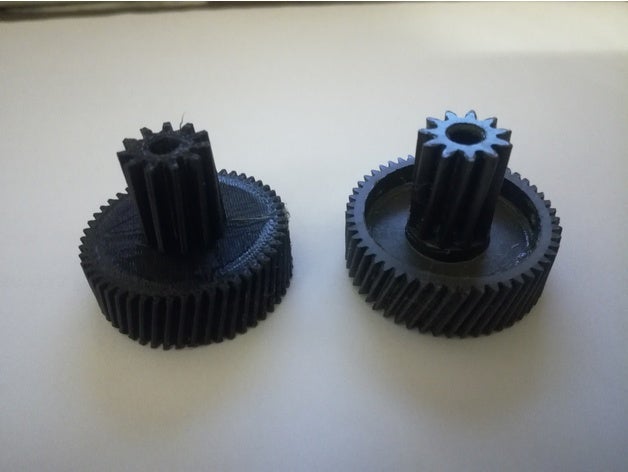 moulinex a14 meat grinder - cogged wheel 3D print model - Mito3D