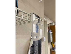 closetmaid shelf hangers 3d print model - Mito3D