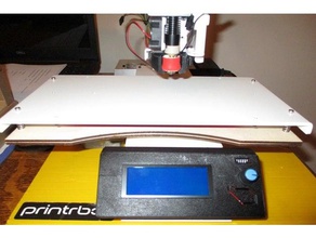 printrbot simple pro adaptateur d'affichage 3d print model - Mito3D