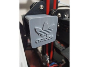 ender 3 qr-Abdeckung y-Achse adidas edition 3d-drucken cover cr-10 cr10 cr10s pro creality Idee qrcode qr-code 3d print model - Mito3D