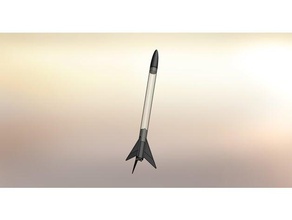 Drucker roll-Rakete 3d print model - Mito3D